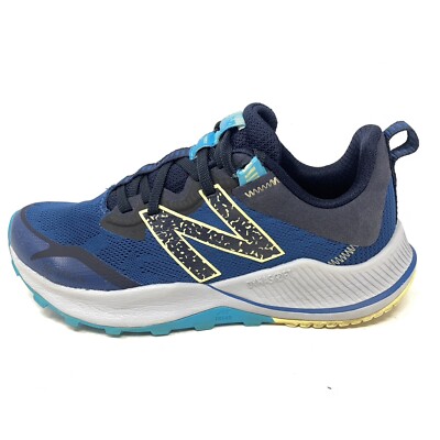 New Balance Womens Dynasoft Nitrel V4 Blue Trail Running Shoe Size Sz 6.5 M (B)