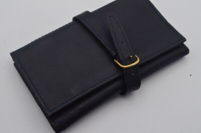 ULYSSE NARDIN PAPIERE ETUI AUS KUNSTLEDER VINTAGE BRIEFTASCHE
