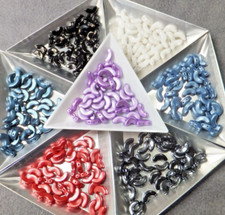 Cuentas De Vidrio Para Pulseras De 3/4/6/0.315 In Facetadas De Cristal Multicolor Redondo Cuentas Sueltas Para La Fabricación De Joyas Pulsera De Bricolaje Claro Color AB 0.157 In Aprox 135pcs