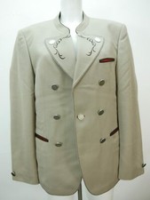 Masterclass con ricamo giacca classica uomo giacca tradizionale Janker taglia 50