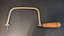 Disston Porter Coping Saw No 10 Wood Wooden Handle USA Made Tool Vintage