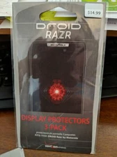 Set of 4 New DROID RAZR Screen Display Protectors