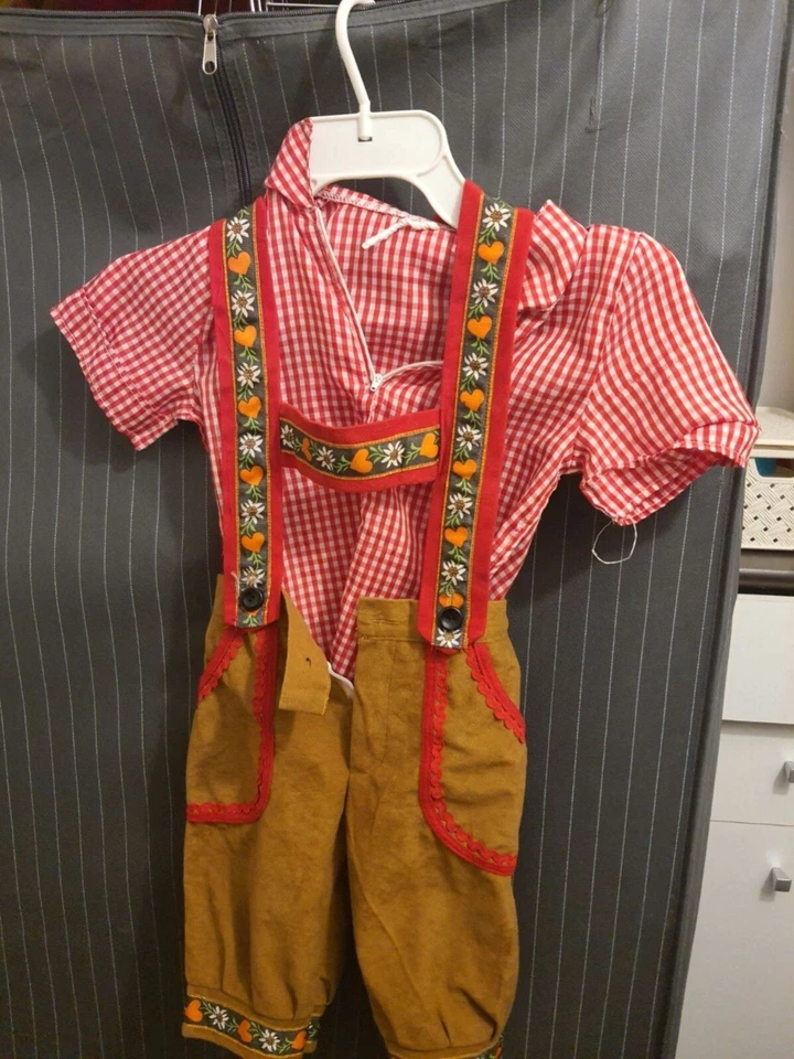 Karnevalskostüm Kinder Tiroler Oktoberfest Trachten Seppel Fashing Karneval  - Bild 1 von 1
