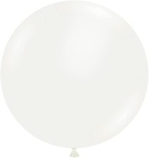 72 PCS Tuf-Tex USA 17" LARGE Latex Balloons, White (72 PCS)