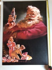 AFFICHE PUBLICITAIRE COCA COLA NOEL
