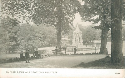 Bristol; Clifton Daunen- und Proktorbrunnen