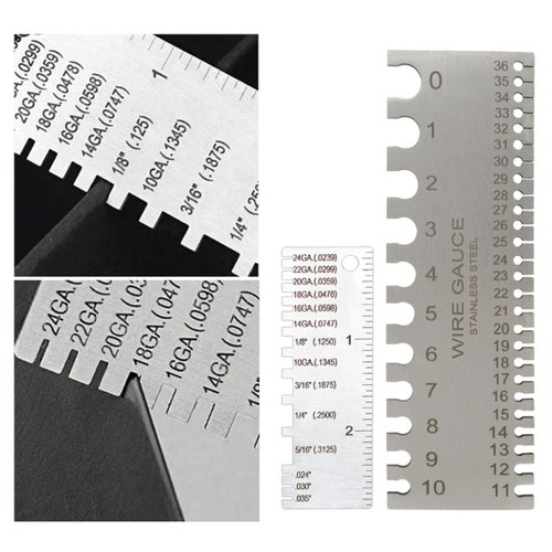 Measurer Tool Welder Ruler Wire Gauge Thickness Ruler Gauge Welding Gauge - Picture 7 of 12
