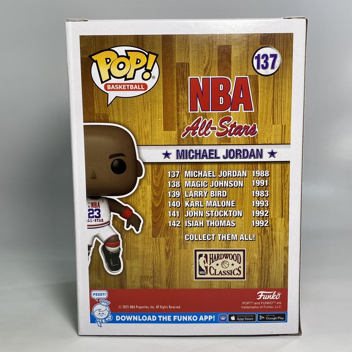 スポーツ Funko POP! MICHAEL JORDN ALL-STAR 1988 Amazon.com: Funko Pop! NBA: Legends - Michael Jordan, 1988 All