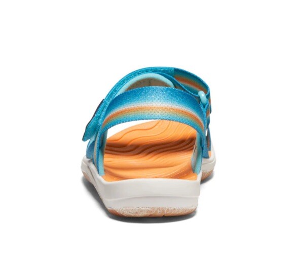 Sandali Keen bambino Elle punta aperta con cinturino posteriore Ipanema Islanda papavero UK 1 EU 34 