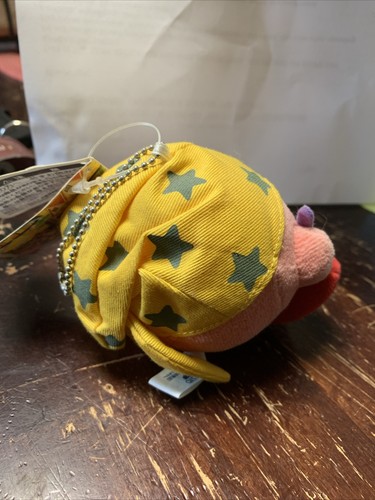 Banpresto Pulizia Kirby Anime Peluche Portachiavi 2003 con Etichetta Giapponese Nintendo - Foto 4 di 24