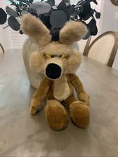 Vintage Wile Coyote Plush 1993 Warner Bros Looney Tunes 1993 Mighty Star
