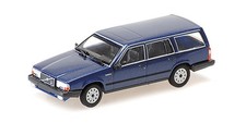 Minichamps 870171710 1/87 VOLVO 740 GL BREAK 1986 DARK BLUE METALLIC Model Car