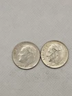 1960 D 1961 D Roosevelt Dimes 90% Silver Denver Mint Mixed Condition R26