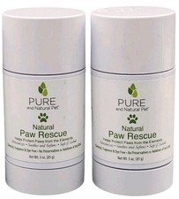 Dog Paw Rescue Balm Ointment Organic 2 PACK Pure and Natural Moisturizer