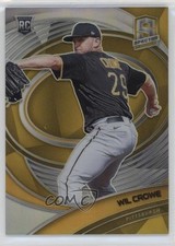 2021 Panini Spectra Rookies Gold Prizm /10 Wil Crowe #172 1k0w