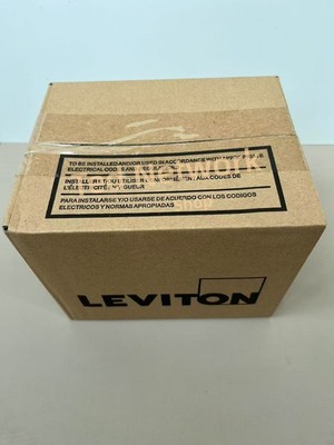 50/Box  Leviton 5G108-RW5 Cat 5e Keystone jack Gigabit RJ45 White Free shipping