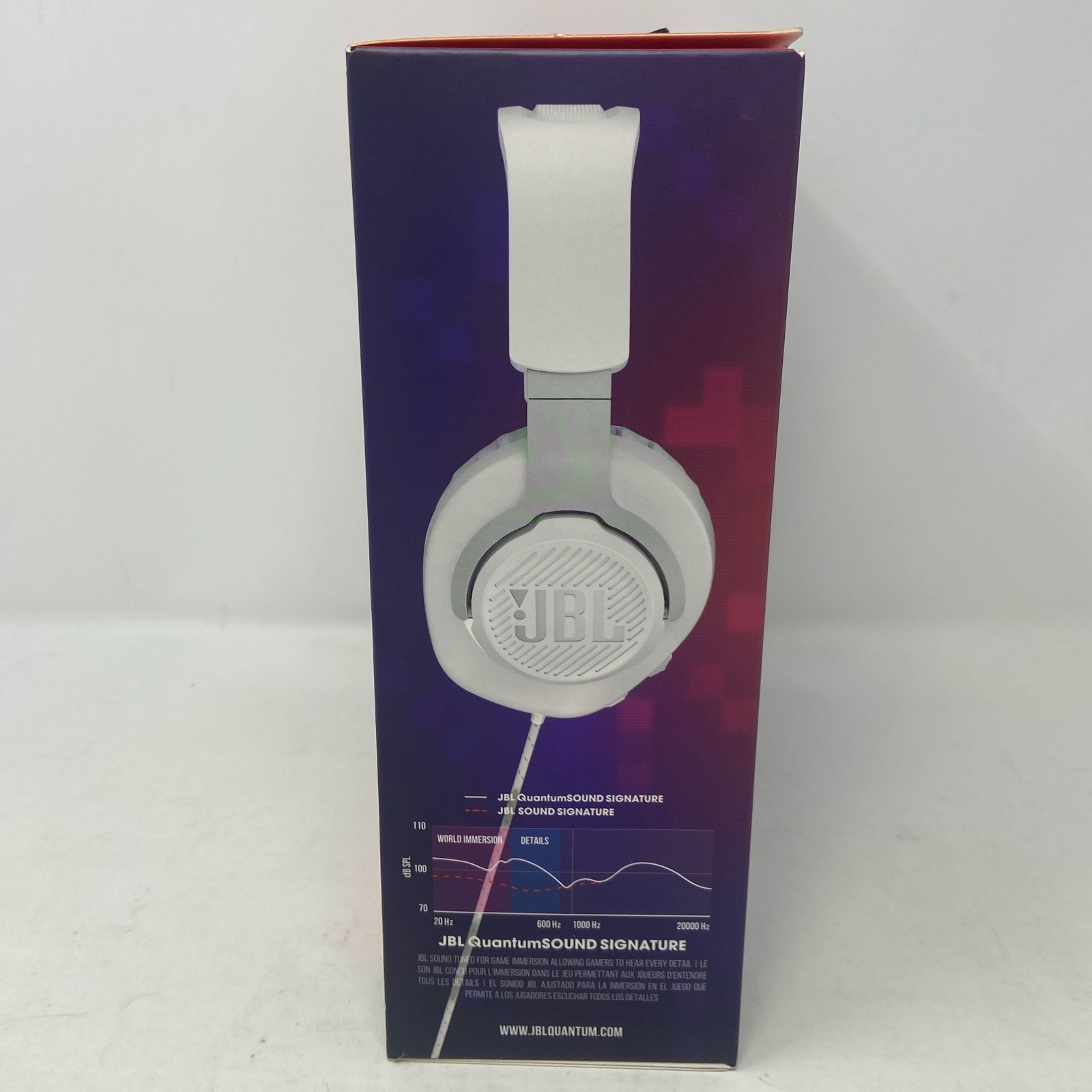 JBL Quantum 100 Wired Over-Ear Gaming Headset 2