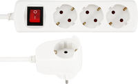 Rev Steckdosenleiste Powersplit - Mehrfachsteckdose 4-Fach (3+1) Mit Schalter, W