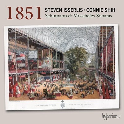 Steven Isserlis - Schumann & Moscheles: 1851 Cello Sonatas [New CD]