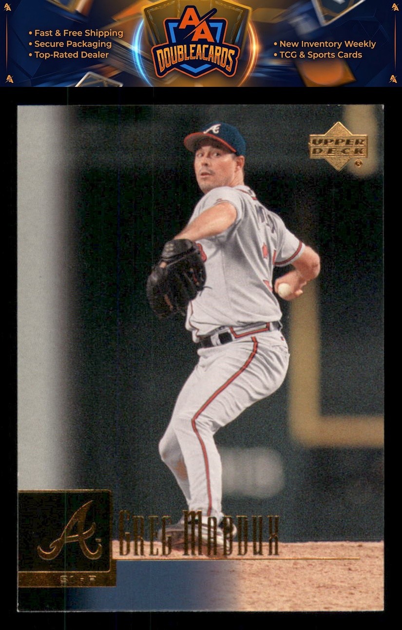 2001 Upper Deck Greg Maddux #156 Atlanta Braves