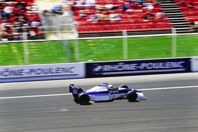 Satoru Nakajima Tyrrell 019 Ford French GP at Circuit Paul Ricard - Old Photo 4