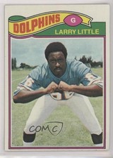 1977 Topps Larry Little #172 HOF 0x2f