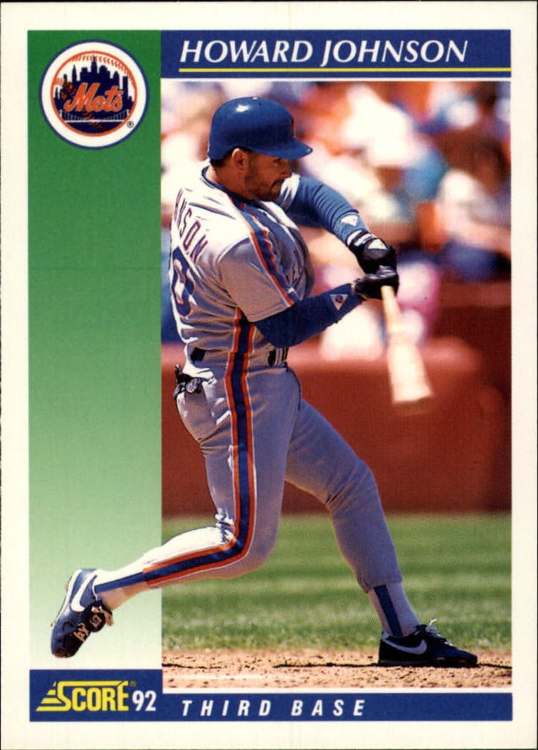 1992 Score #550 Howard Johnson - BB