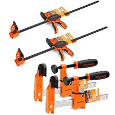 Jorgensen 2-pack 24" One Hand Clamp/Spreader Jorgensen 4-inch 2-Pack Steel ...