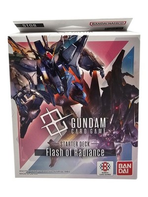 Bandai Gundam TCG Starter Deck ST08 Flash of Radiance - ENGLISCH
