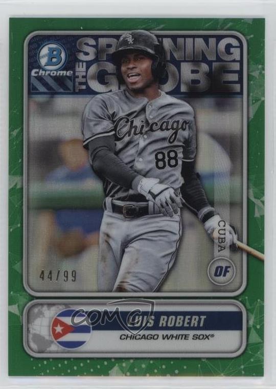 2020 Bowman Green Refractor 44/99 Luis Robert #STG-LR Rookie RC o7m