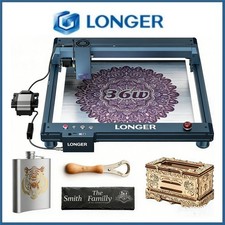 Longer Laser B1 30W Laser Engraver Cutter 600mm/S 450 x 440 mm Working Area US