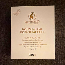 LuminousLV Non Surgical Instant Face Lift Serum Tightening Face/Eyes 13g x 3