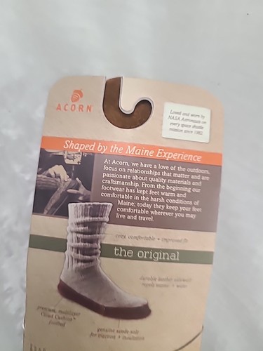 Acorn Women’s & Men’s Original Slipper Socks, Flex - M 9-10 W 11-12 Striped - Picture 11 of 12
