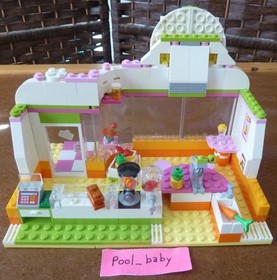 Lego Friends 41035 - HEARTLAKE JUICE BAR - Used - 100% COMPLETE - NO BOX
