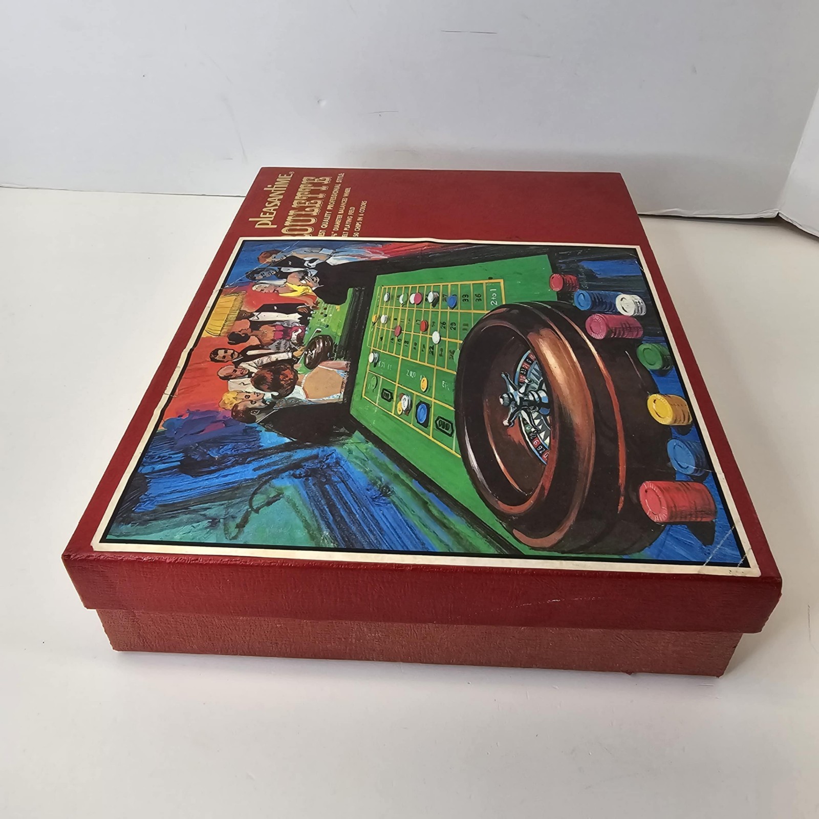 Vintage Pleasantime Roulette Set By Pacific Game Co. Complete Free Shipping