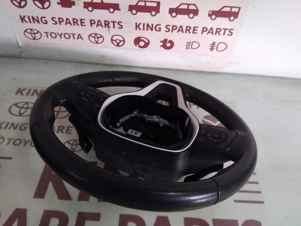 TOYOTA COROLLA STEERING WHEEL LEATHER, E210, 07/18- 18 19 20 21 22 23 24 25 - image 4 of 4