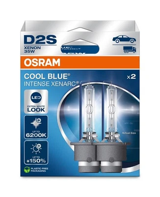 Duopack OSRAM D2S Xenarc Cool Bleu Intense Nextgen 35W P32d-2 6200K À Pour +150% - Photo 1/3