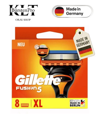 Gillette Fusion5 Rasierklingen 8er Pack - Neu & Original - Scharfe Präzision-