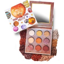 9 Color Glitter Matte Sun Eyeshadow Palette,E...