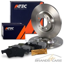 ATEC BREMSSCHEIBEN VOLL Ø290 + BREMSBELÄGE HINTEN FÜR CITROEN C5 AB BJ 08