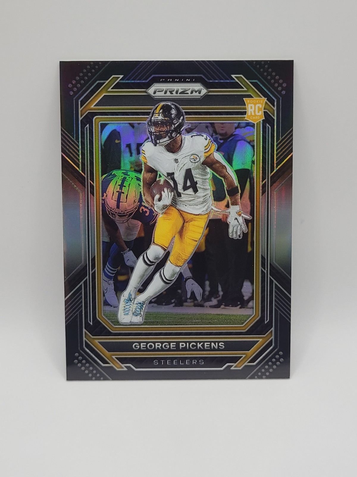 2022 Panini Chronicles - Prizm Black George Pickens #PB-20 (RC)