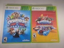 2 Game Lot - SKYLANDERS SuperChargers And Trap Team - Microsoft Xbox 360