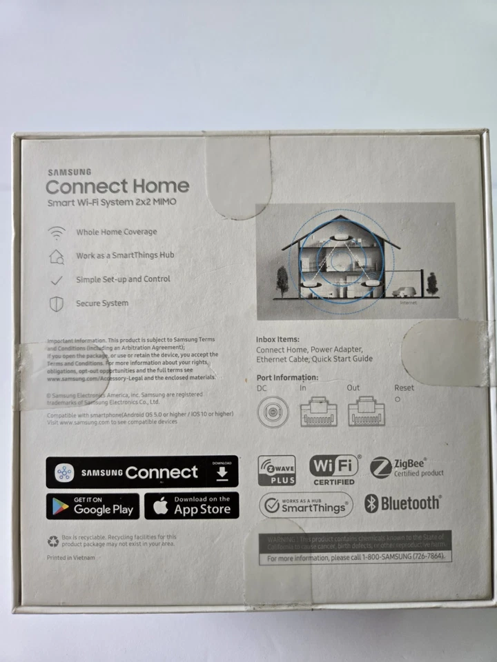Samsung ET-WV520 866 Mbps Wireless-Wi-Fi Router RF7J81V5DAPYVS - Image 4 of 4
