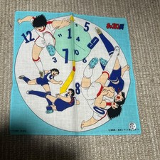 Captain Tsubasa Handkerchief Retro Soccer Memorabilia New Authentic