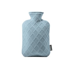 Thick  PVC Hot Water Bottle with plush cover  Leakproof Heat Retention