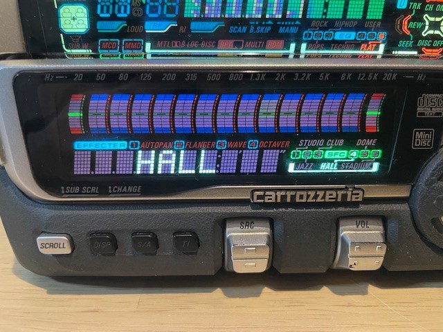 Pioneer Carrozzeria FH-P7000MD 2DIN Car Audio CD MD Player