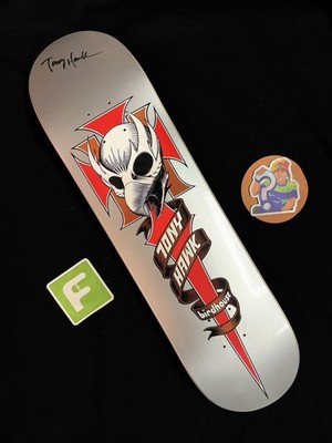 RARE SIGNED Tony Hawk Falcon Crest THPS Birdhouse Skateboard Deck AUTOGRAPHED