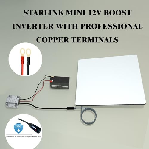 Adapter Starlink Mini 12V-12V / 24V do 48V Modyfikacja akumulatora wejściowego 48 V - Zdjęcie 3 z 6