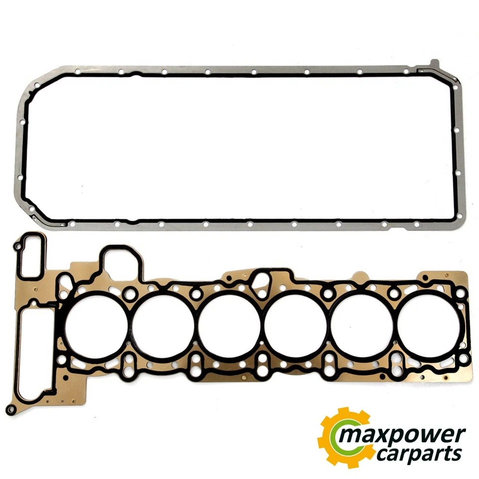 Cylinder Head & Lower Crankcase Gasket Set For 2001-02 BMW 325Ci 325i 152Cu DOHC Foto 3 de 4
