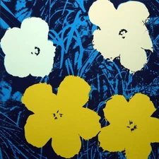 Andy Warhol Flowers 11.72 Silk Screen Print Sunday B Morning Pop Art